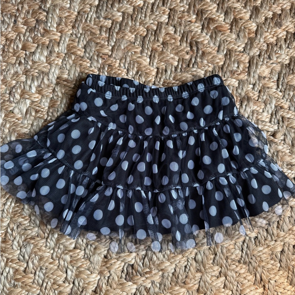 Disney Ruffle Skort — Minnie dot